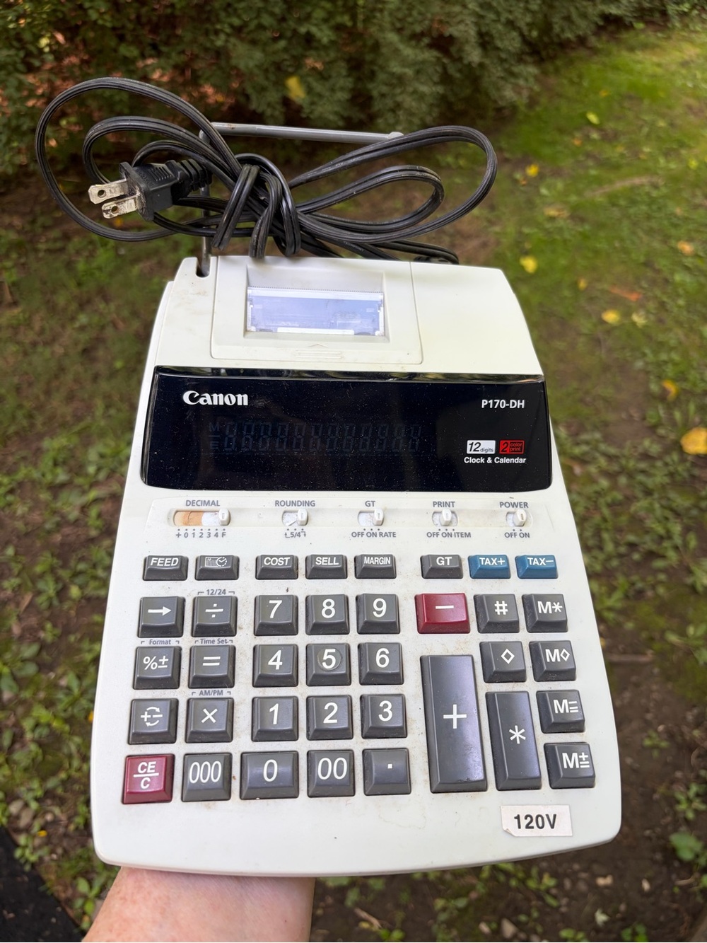 Canon P170 – DH Calculator